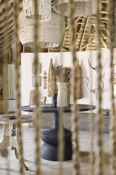 Hand-crafted interior detail in a Lolelunga suite