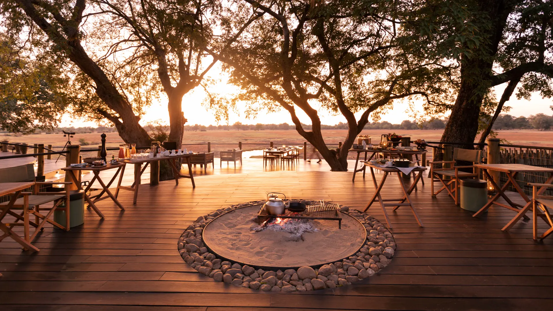 Zllc puku ridge deck fire pit